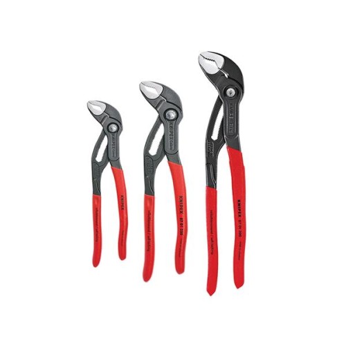 Knipex Cobra zestaw szczypiec do rur 3 szt. 00 20 09 V02