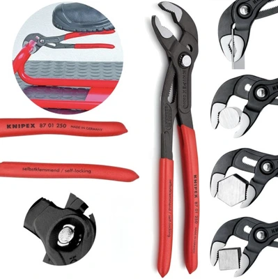 Knipex Cobra zestaw szczypiec do rur 3 szt. 00 20 09 V02