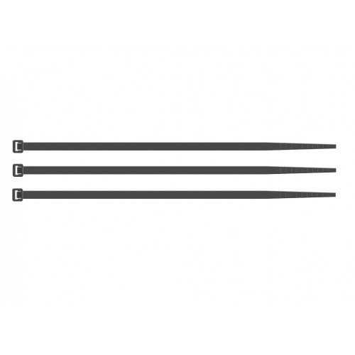 SapiSelco opaski 100×2,5 mm, czarne (100 szt.) SEL.3.202