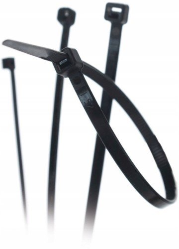 SapiSelco opaski 280×3,5 mm, czarne (100 szt.) SEL.3.212