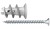 fischer GK – kołki do płyt g-k z przyrządem, nylon, 100 szt. (52389)