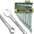 PROXXON 23821 – Zestaw kluczy 15 szt. 6–21 mm | SlimLine + uchwyt