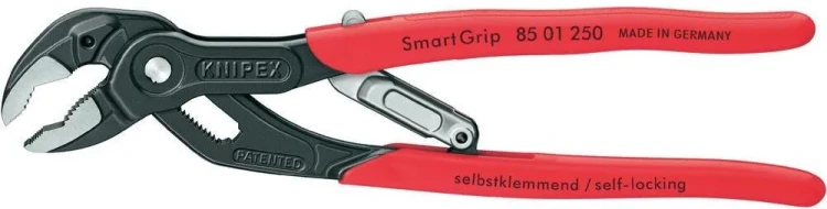 KNIPEX 85 01 250 – SmartGrip 250 mm | Samoregulujące szczypce wodne