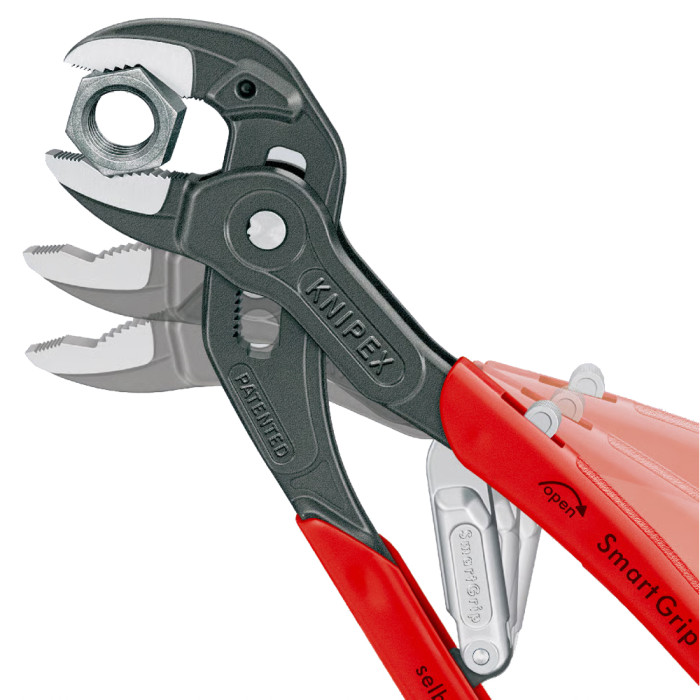 KNIPEX 85 01 250 – SmartGrip 250 mm | Samoregulujące szczypce wodne