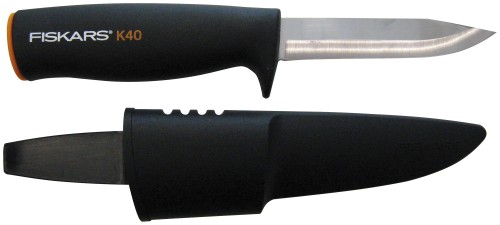 Fiskars K40 1001622 – nóż uniwersalny z pochewką, ostrze 10 cm