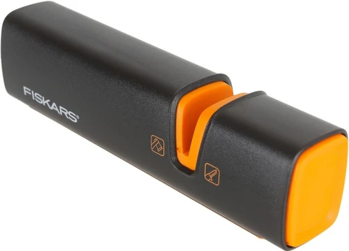 Fiskars Xsharp 1000601 – ostrzałka do siekier i noży, ceramiczna, kompaktowa