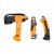 Fiskars Zestaw 1057913: X5 XXS 23 cm + Xsharp + nóż K40 – ognisko/outdoor