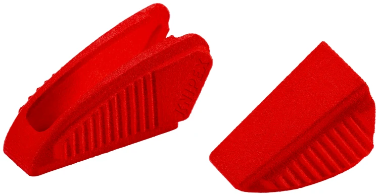 KNIPEX 86 09 250 V01 Trzy pary nakładek ochronnych z tworzywa sztucznego na szczęki do wszystkich modeli 86 XX 250, od 2019 roku
