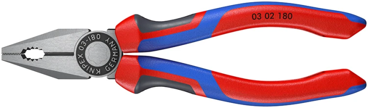 KNIPEX 03 02 180 Szczypce Uniwersalne 180 mm stal hartowana