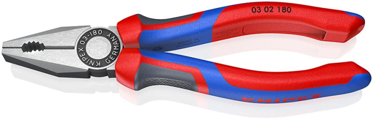 KNIPEX 03 02 180 Szczypce Uniwersalne 180 mm stal hartowana