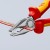 KNIPEX 03 06 180 Szczypce elektryka uniwersalne 180 mm stal hartowana
