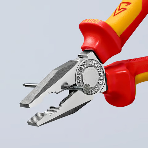 KNIPEX 03 06 180 Szczypce elektryka uniwersalne 180 mm stal hartowana