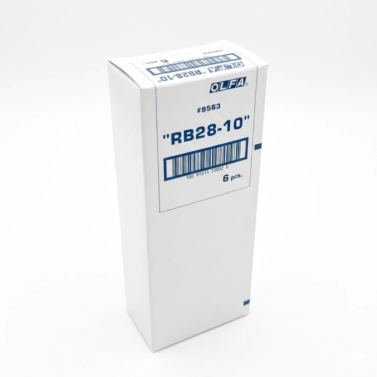 Olfa RB28-10 ostrza proste do noża krążkowego 28 mm 10 szt.