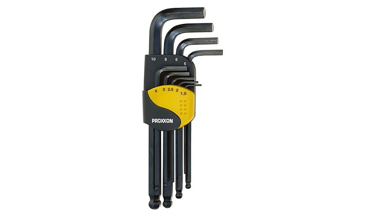 Proxxon zestaw kluczy imbusowych 1,5–10 mm 9 szt. 23946