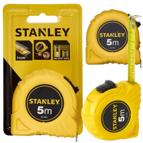 Stanley solidna miara zwijana 5 m do prac budowlanych