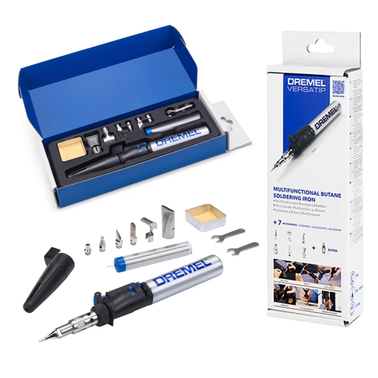 Dremel Versatip 2000-7 Lutownica gazowa 7 końcówek palnik do lutowania