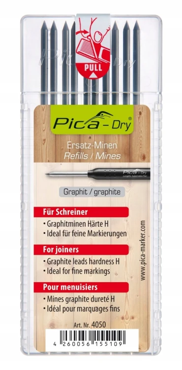 Wkłady twarde do ołówka automatycznego Pica-Marker grafitowe H 4050