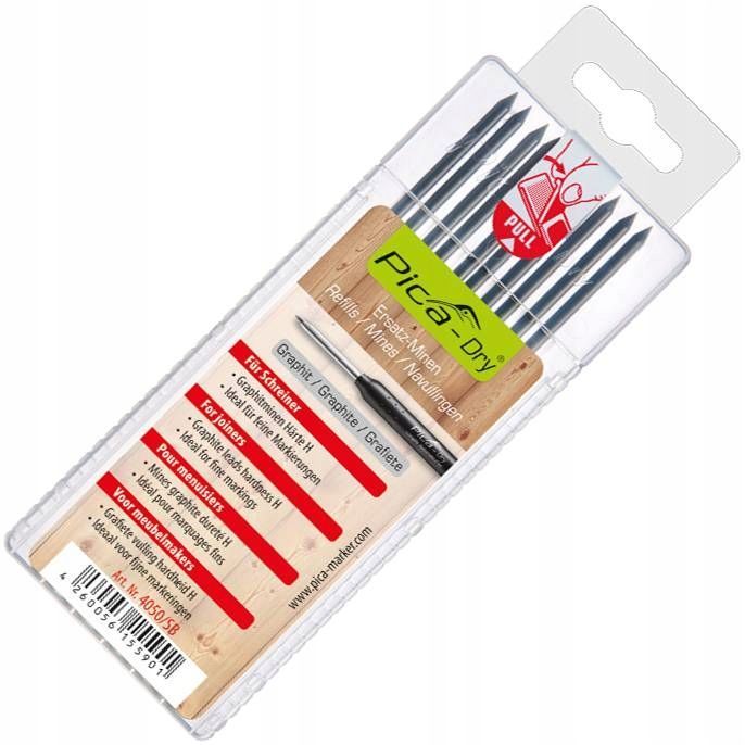 Wkłady twarde do ołówka automatycznego Pica-Marker grafitowe H 4050
