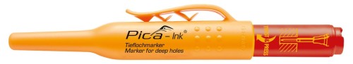 Marker Znacznik dla GŁĘBOKICH OTWORÓW PICA-Ink Deep 150/40 Czerwony 1,5mm