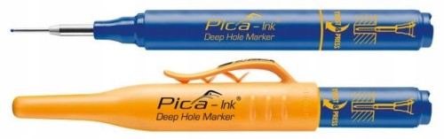 Marker Znacznik dla GŁĘBOKICH OTWORÓW PICA-Ink Deep 150/41 Niebieski 1,5mm
