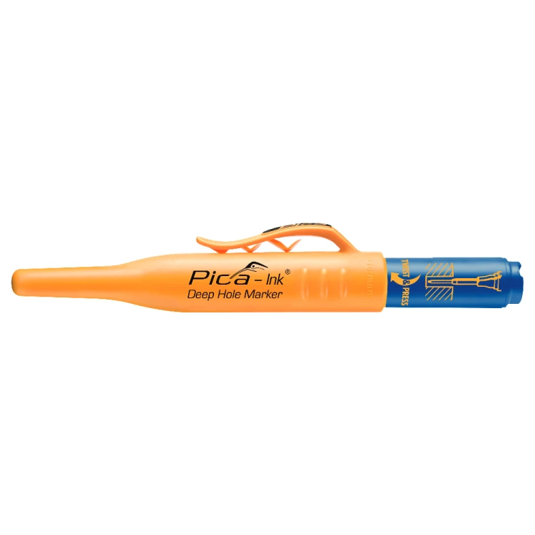 Marker Znacznik dla GŁĘBOKICH OTWORÓW PICA-Ink Deep 150/41 Niebieski 1,5mm