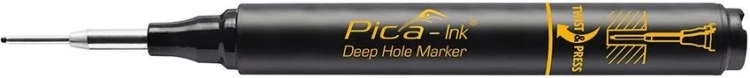 Marker Znacznik dla GŁĘBOKICH OTWORÓW PICA-Ink Deep 150/46 Czarny 1,5mm
