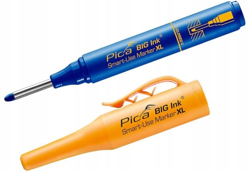 Marker Pica 170/41 znacznik do GŁĘBOKICH otworów precyzyjny niebieski BIG