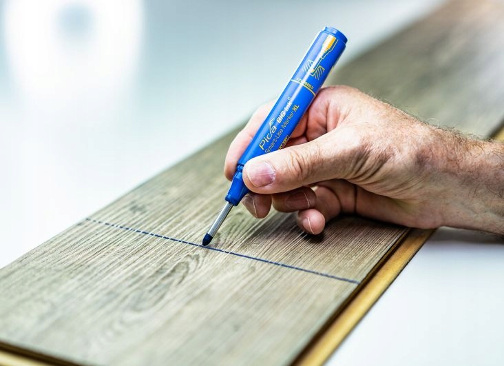 Marker Pica 170/41 znacznik do GŁĘBOKICH otworów precyzyjny niebieski BIG