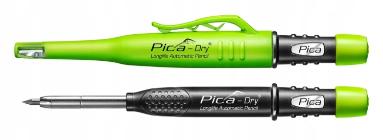 Wkłady Pica znacznik marker budowlany, Ołówek grafit, żółty, czerwony 4020