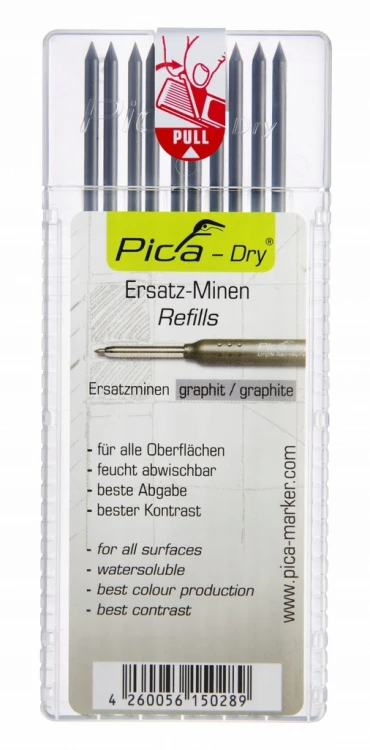 Wkłady do ołówka automatycznego Pica grafit 4030 10 szt.