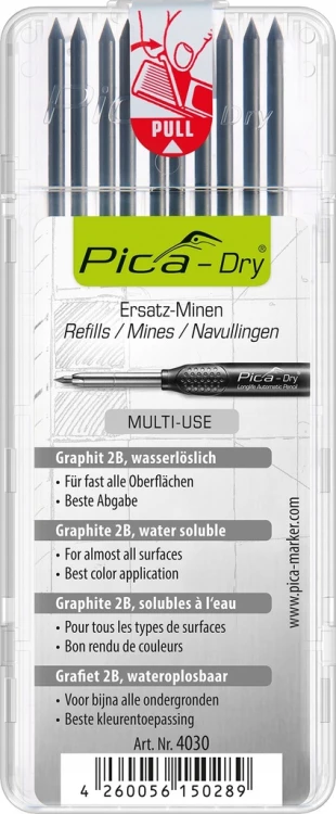 Wkłady do ołówka automatycznego Pica grafit 4030 10 szt.