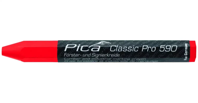 Pica Classic Pro 590/40 – Czerwona kreda budowlana