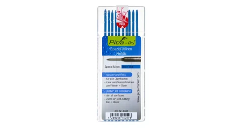 Pica 4041 Wkłady wodoodporne do ołówka Pica Dry 3030 niebieskie