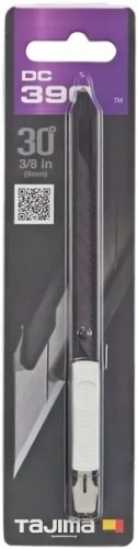 Nóż z łamanym ostrzem 9 mm czarno-biały TAJIMA DC390B/K1