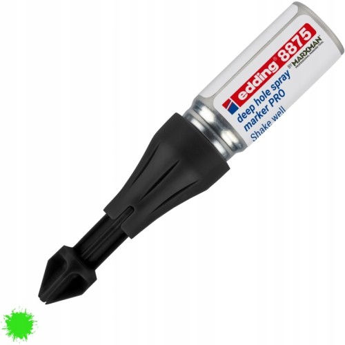 Marker w sprayu do głębokich otworów Edding E-8875 PRO ZIELONY NEON 1 szt.