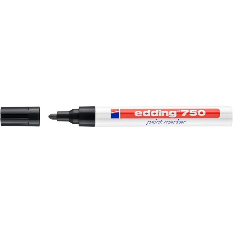 Marker olejowy permanentny Edding E-750 1 szt. czarny 2-4mm