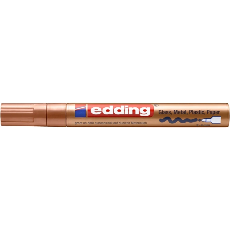 Marker olejowy permanentny Edding E-750 1 szt. miedziany brązowy 2-4mm