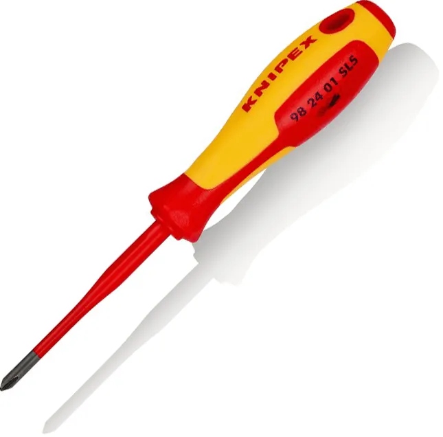 KNIPEX 98 24 01 SLS Wkrętak SLIM Krzyżowy Izolowany VDE PH1/S
