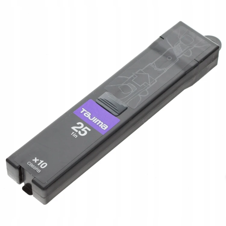 Ostrza łamane czarne TAJIMA Razar Black CB65RBC 25 mm