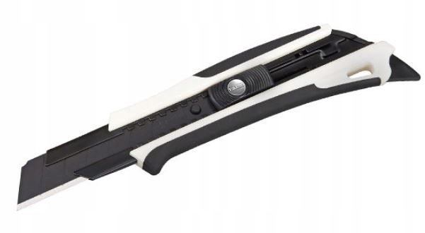 Nóż z ostrzem 25mm stalowa płetwa ostrze Razar Black TAJIMA DFC670N-W1