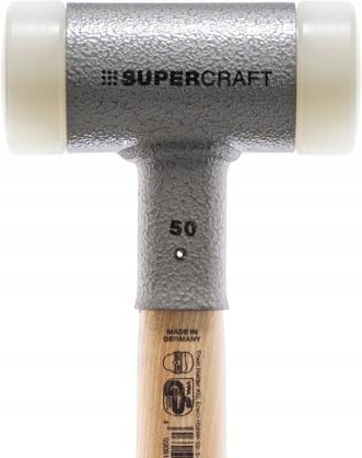 Młotek z miękkimi obuchami 40mm bezodrzutowy 750g HALDER 3366.040