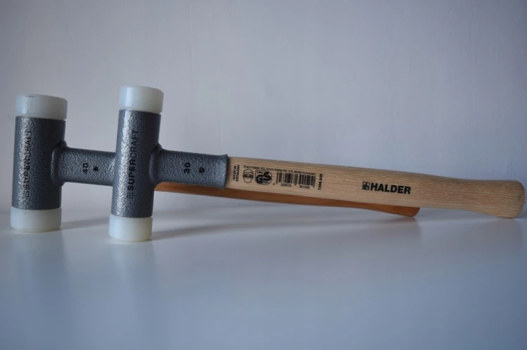 Młotek z miękkimi obuchami 40mm bezodrzutowy 750g HALDER 3366.040