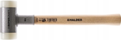 Młotek z miękkimi obuchami 30mm bezodrzutowy 460g HALDER 3366.030