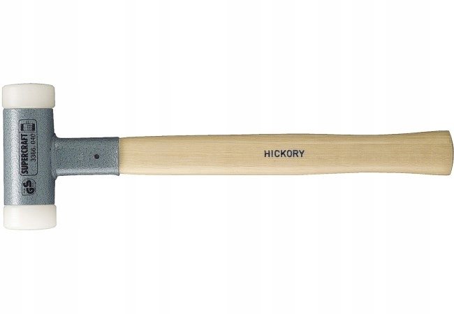 Młotek z miękkimi obuchami 30mm bezodrzutowy 460g HALDER 3366.030
