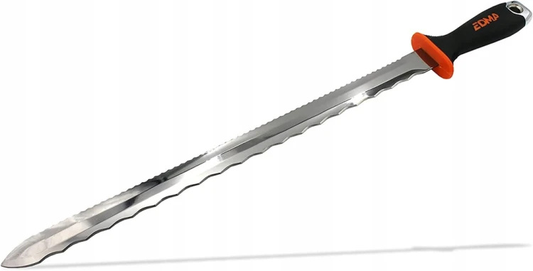 Nóż do cięcia wełny mineralnej materiałów izolacyjnych 420 mm EDMA 168055