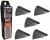 Ostrza łamane 18 mm czarne razar (50 szt.) TAJIMA LCB50RB-50H