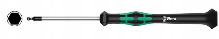 Wkrętak precyzyjny sześciokątny z kulką WERA HEX 3,0x60 mm 05118096001