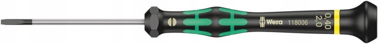 Wkrętak precyzyjny płaski WERA 0,40x2,0x60 mm 05118006001