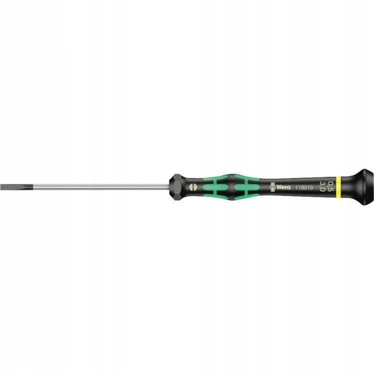 Wkrętak precyzyjny płaski WERA 0,50x3,0x80 mm 05118010001