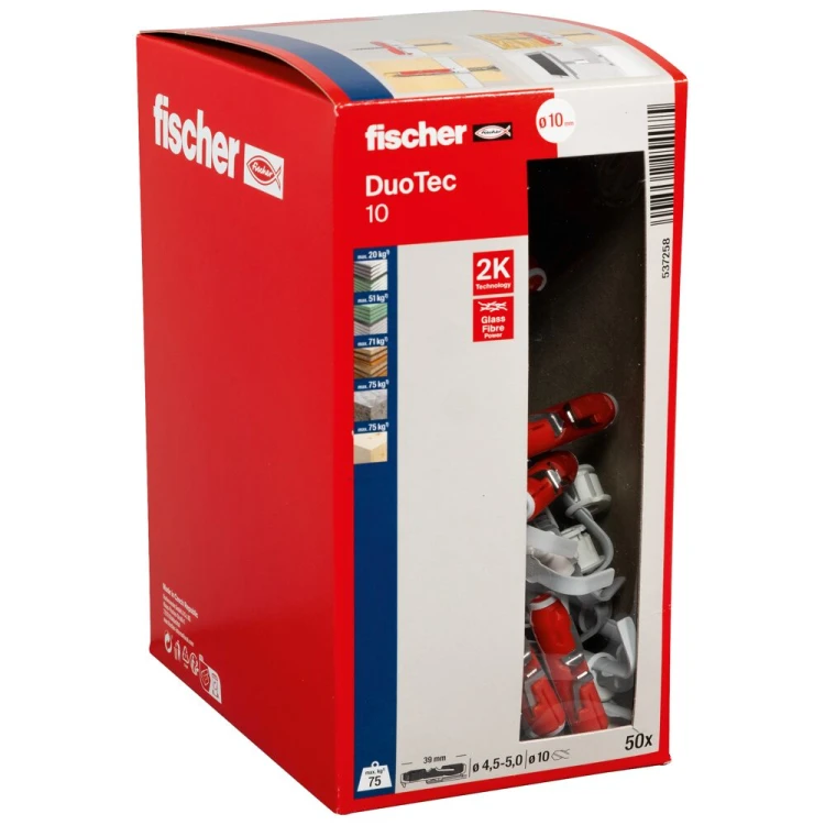 Kołek zaciskowy DuoTec 10 50 szt. 00537258